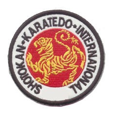 Escudo bordado Shotokan Internacional